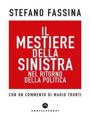 cover image of Il mestiere della sinistra